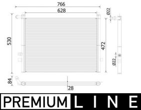 Mahle CR 936 000P - Chladič vody -