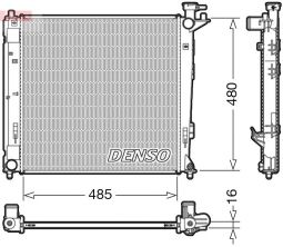 Denso DRM41008 - Chladič vody