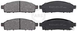 A.B.S. 37624 - Brzdové platničky -