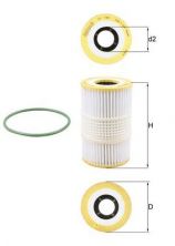 Knecht OX 1185D - Olejový filter -