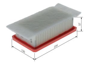 Bosch F 026 400 715 - Vzduchový filter -