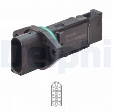 Delphi AF10387-12B1 - Snímač množstva pretekajúceho vzduchu -