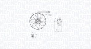 Magneti Marelli 069422877010 - Ventilátor motora