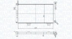 Magneti Marelli 350213180600 - Chladič vody