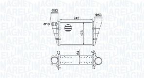 Magneti Marelli 351319204070 - Chladič plniaceho vzduchu