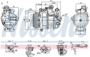 Nissens 890919 - Kompresor -