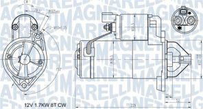 Magneti Marelli 063721365010 - Štartér -