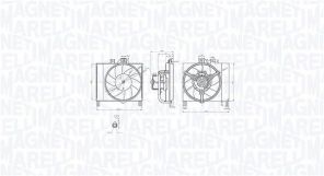 Magneti Marelli 069422873010 - Ventilátor motora