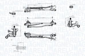 Magneti Marelli 085570740010 - Mechanizmus stieračov