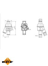 NRF 725018 - Termostat -