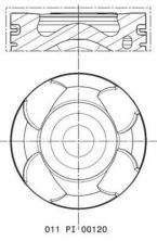 Mahle 011 PI 00120 002 -  -