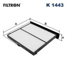 Filtron K 1443 - Peľový filter