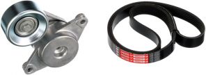 Gates K016PK1098XS - Sada klinového rebrovaného remeňa