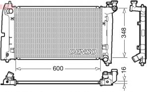 Denso DRM50085 - Chladič vody