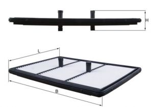 Knecht LX 5364 - Vzduchový filter