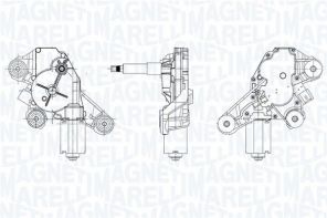 Magneti Marelli 064073400010 - Motor stieračov