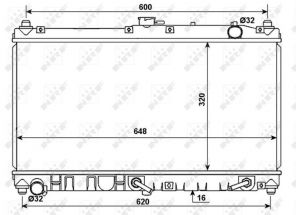 NRF 53977 - Chladič vody -