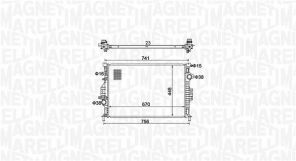 Magneti Marelli 350213157700 - Chladič vody