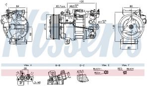Nissens 891042 - Kompresor -