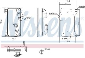 Nissens 91505 -  -