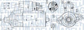 Magneti Marelli 063721584010 - Štartér -