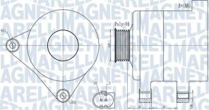 Magneti Marelli 063731986010 - Alternátor -