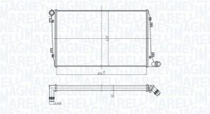 Magneti Marelli 350213167300 - Chladič vody