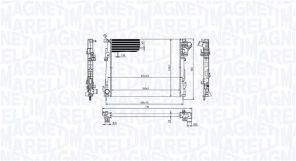 Magneti Marelli 350213213600 - Chladič vody -