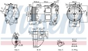 Nissens 891094 - Kompresor -