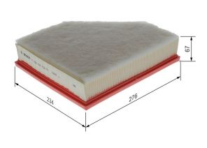 Bosch F 026 400 753 - Vzduchový filter -