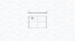 Magneti Marelli 350213217400 - Chladič vody -
