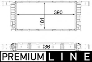 Mahle CR 1941 000P - Chladič vody -