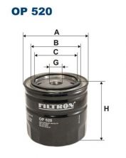 Filtron OP 520 - Olejový filter -