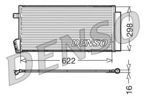 Denso DCN09018 - Kondenzátor