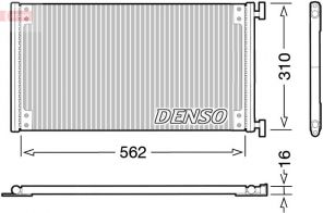 Denso DCN09040 - Kondenzátor