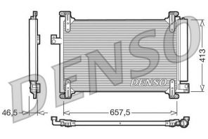Denso DCN09083 - Kondenzátor