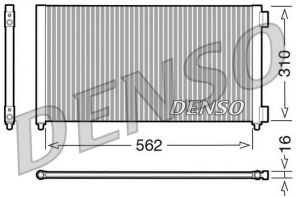 Denso DCN09102 - Kondenzátor