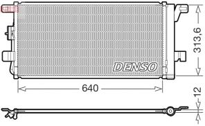 Denso DCN02049 - Kondenzátor