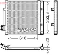 Denso DCN99082 - Kondenzátor
