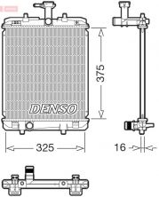 Denso DRM07063 - Chladič vody