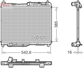 Denso DRM10123 - Chladič vody