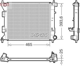 Denso DRM43016 - Chladič vody
