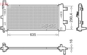 Denso DRM46105 - Chladič vody
