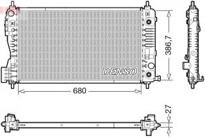 Denso DRM99012 - Chladič vody
