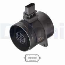 Delphi AF10543-12B1 - Snímač množstva pretekajúceho vzduchu -