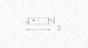 Magneti Marelli 350213217100 - Chladič vody -