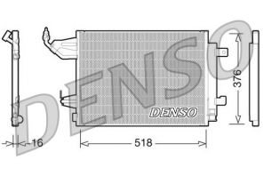 Denso DCN16001 - Kondenzátor