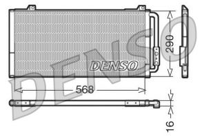 Denso DCN24001 - Kondenzátor