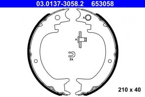 ATE 03.0137-3058.2 - Parkovacia brzda -