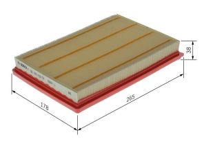 Bosch F 026 400 722 - Vzduchový filter -